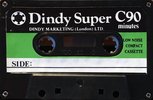 Compact Cassette Dindy Super 90 Type I Normal 1976 Europe