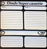 Compact Cassette Dindy Super 90 Type I Normal 1976 Europe