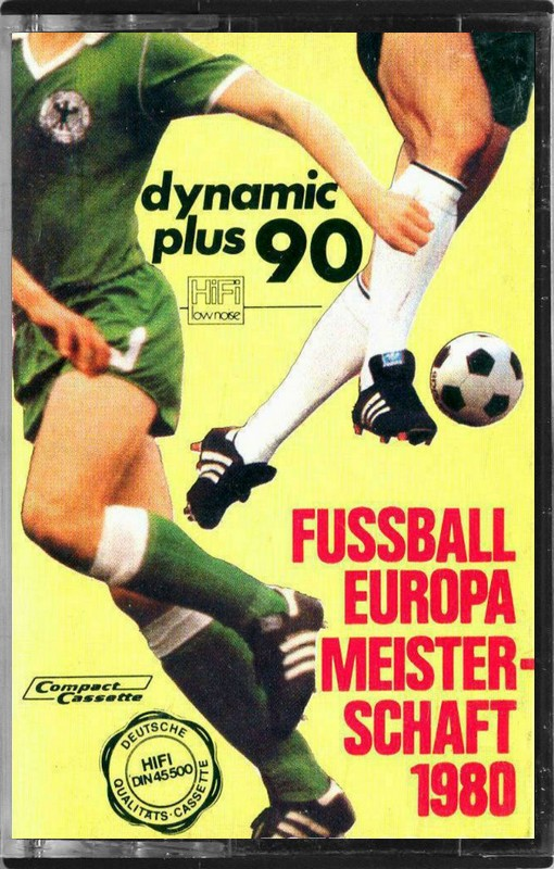 Compact Cassette Magna 90 "Fussball Europa Maister-Shaft" Type I Normal 1980 Europe