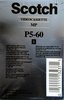 Video8, Hi8, Digital8 Scotch 60 Type IV Metal 1990 North America
