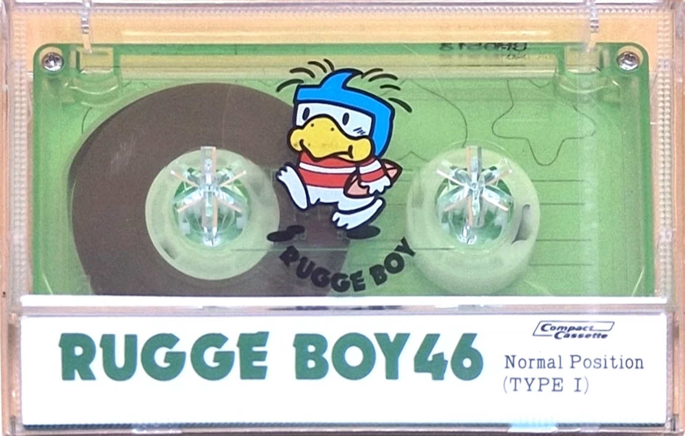 Compact Cassette AMI 46 "RUGGE BOY" Type I Normal 1985 Japan