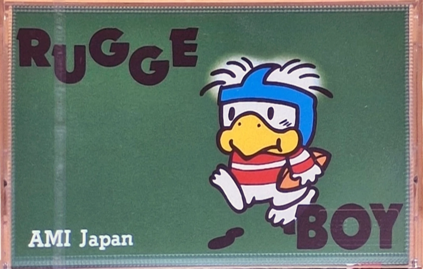 Compact Cassette AMI 46 "RUGGE BOY" Type I Normal 1985 Japan