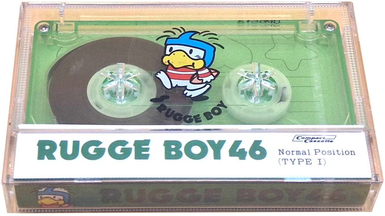 Compact Cassette AMI 46 "RUGGE BOY" Type I Normal 1985 Japan