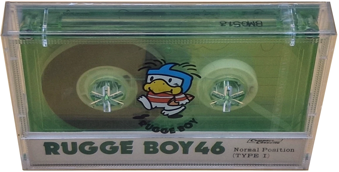 Compact Cassette AMI 46 "RUGGE BOY" Type I Normal 1985 Japan