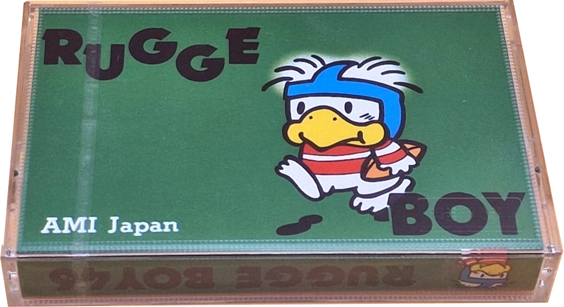 Compact Cassette AMI 46 "RUGGE BOY" Type I Normal 1985 Japan