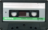 Compact Cassette Toyota SF 90 Type I Normal 1987 Japan