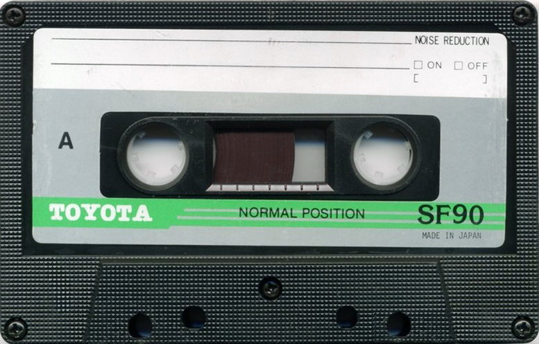 Compact Cassette: GoldStar / LG Toyota -  90