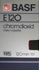 VHS, Video Home System BASF 120 Type II Chrome 1981 Europe