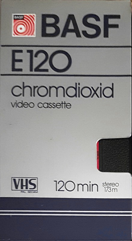 VHS, Video Home System: BASF  -  120