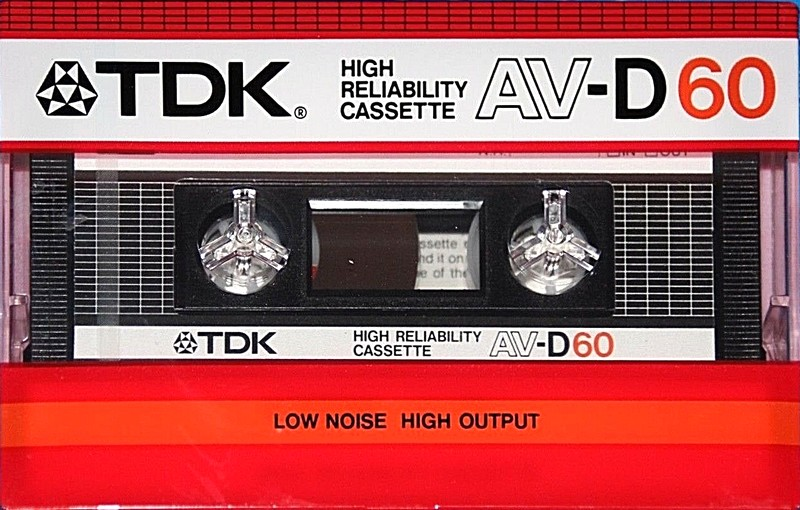 Compact Cassette: TDK  - AV-D 60