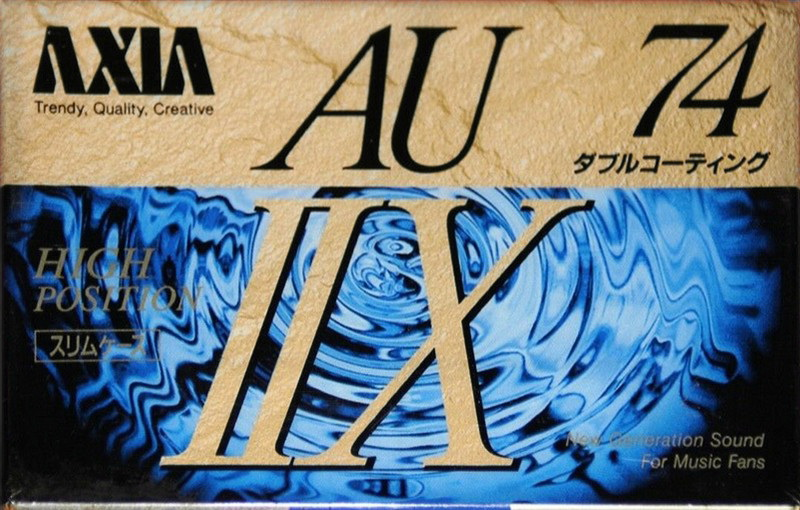 Compact Cassette: FUJI AXIA - AU-IIx 74