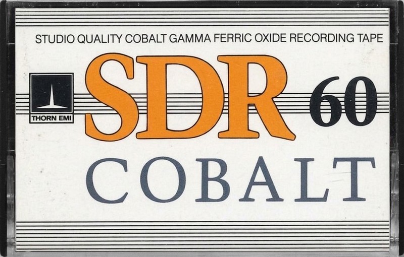 Compact Cassette Thorn 60 "SDR Cobalt" Type II Chrome 1979 UK