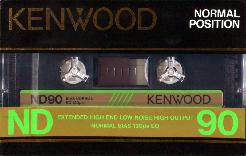 Compact Cassette:  Kenwood - ND 90