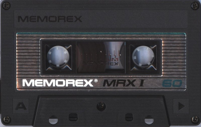Compact Cassette Memorex MRX I 60 Type I Normal 1985 USA