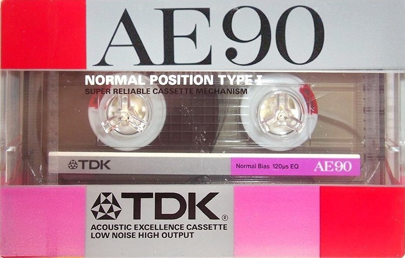 Compact Cassette: TDK  - AE 90