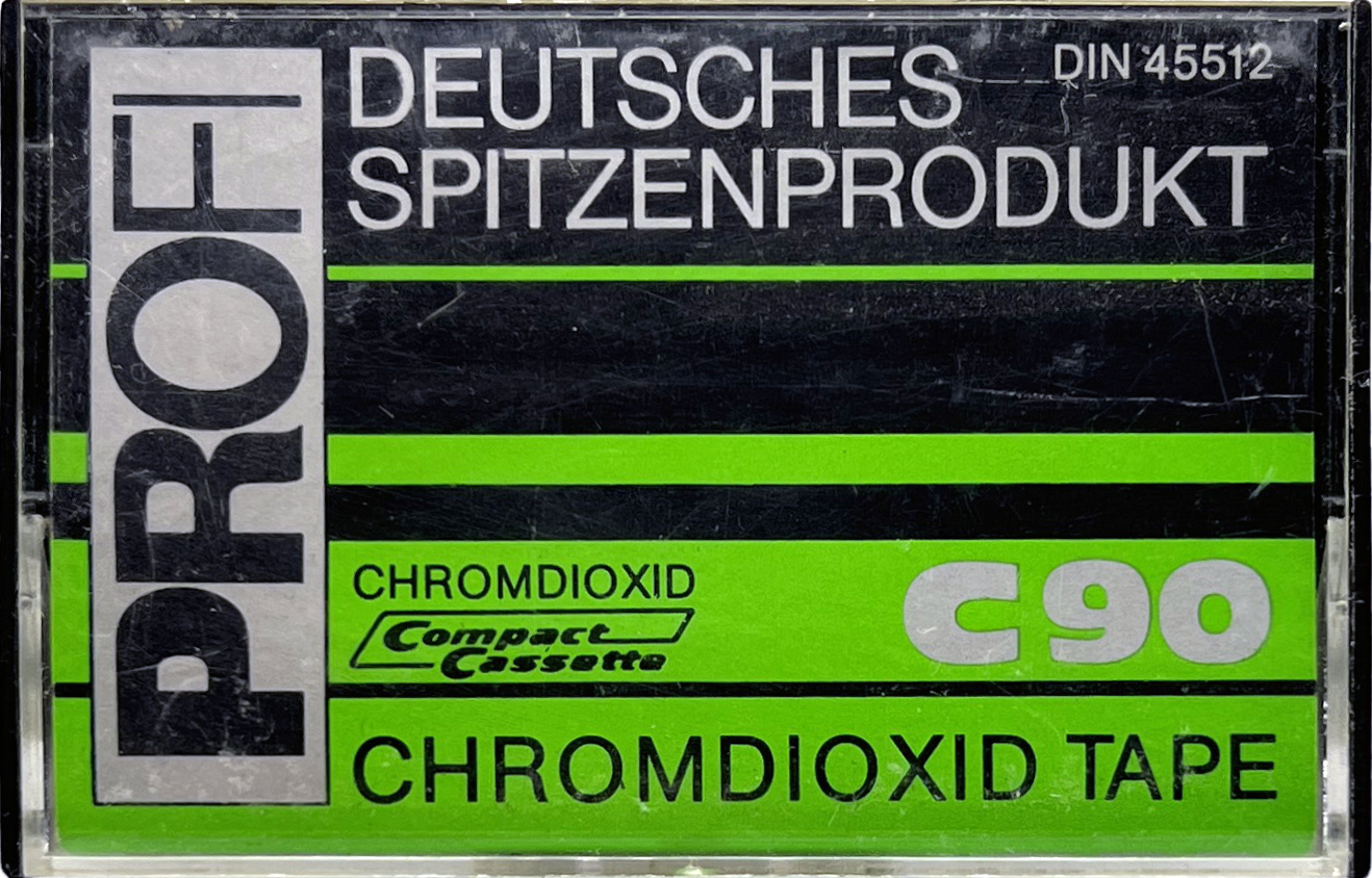 Compact Cassette Profi 90 Type II Chrome Germany