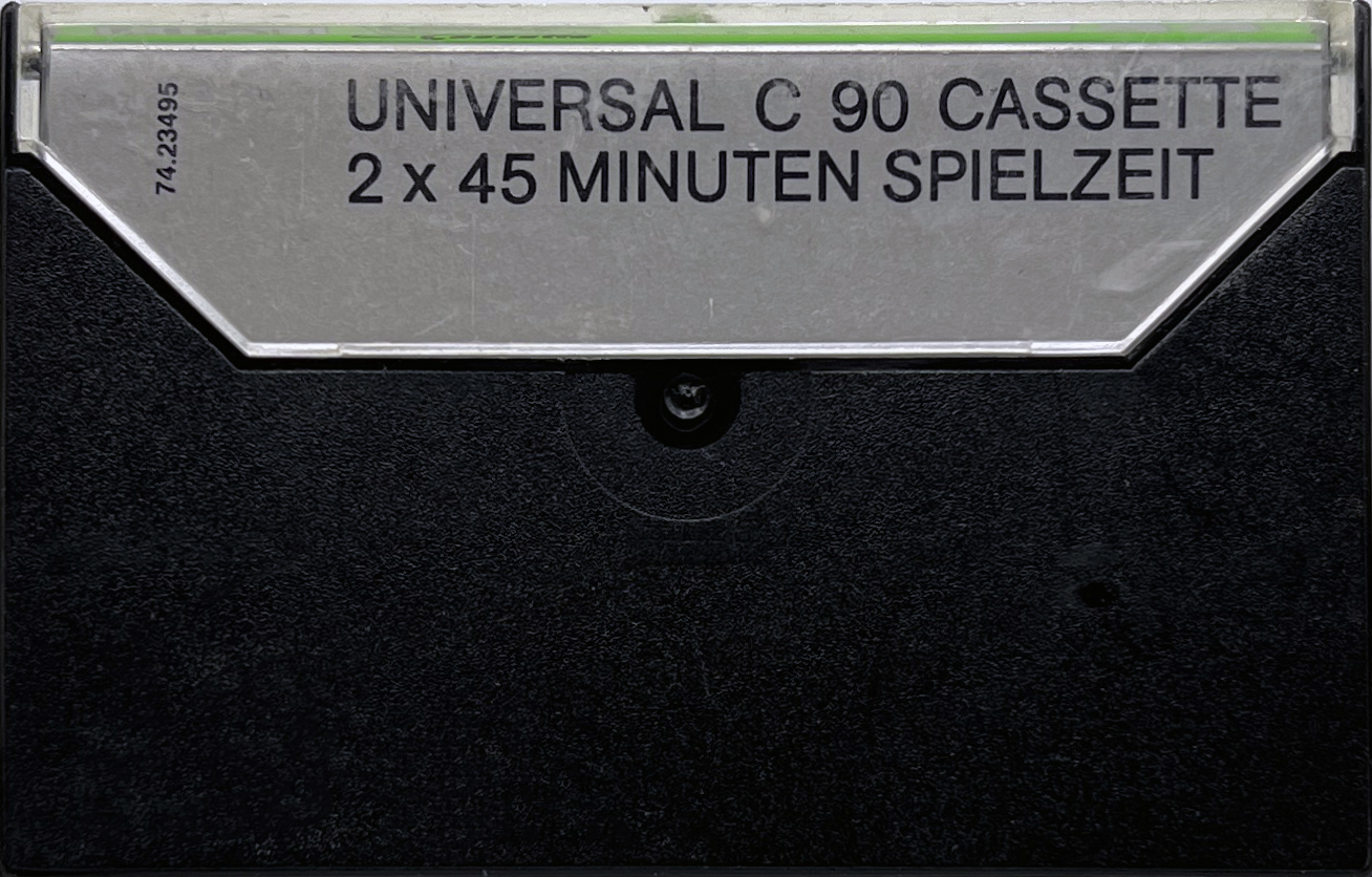 Compact Cassette Profi 90 Type II Chrome Germany
