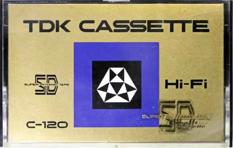 Compact Cassette TDK SD 120 Type I Normal 1968 Japan