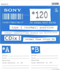 Compact Cassette Sony CDix I 120 "C-120CDX1a" Type I Normal 1992 Japan