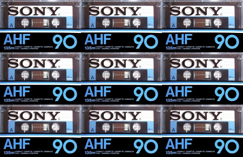 Compact Cassette: Sony  - AHF 90