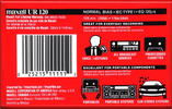 Compact Cassette Maxell UR 120 Type I Normal 2002 North America