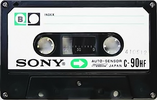 Compact Cassette Sony 90 Type I Normal 1970 Japan