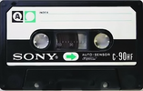 Compact Cassette Sony 90 Type I Normal 1970 Japan