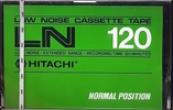 Compact Cassette Hitachi 120 Type I Normal 1976 Japan