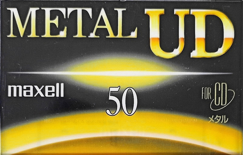 Compact Cassette Maxell Metal UD 50 "MUD-50G" Type IV Metal 1994 Japan