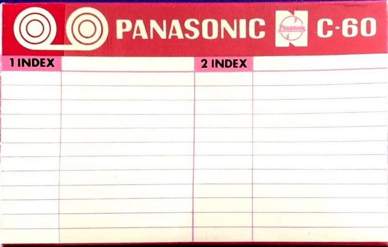 Compact Cassette: Matsushita Panasonic -  60