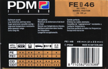 Compact Cassette PDM FE X 46 Type I Normal 1990 Europe