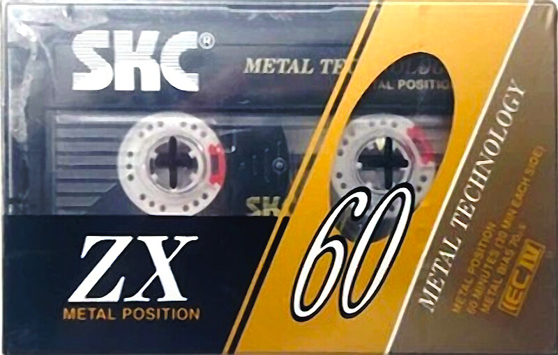 Compact Cassette: Sunkyong Magnetic Limited (SKM) SKC - ZX 60