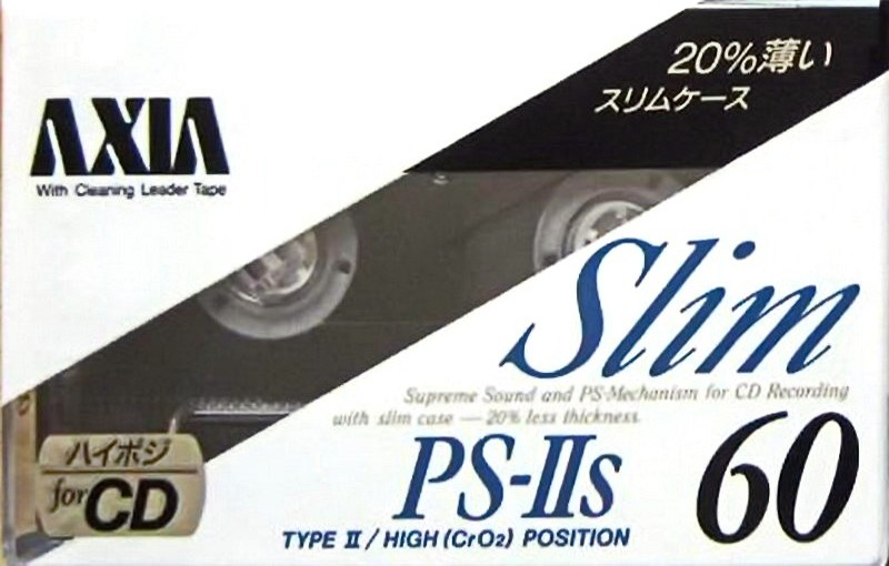 Compact Cassette: FUJI AXIA - PS-IIs 60