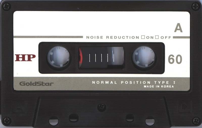 Compact Cassette Goldstar HP 60 Type I Normal 1993 Europe
