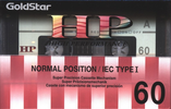 Compact Cassette Goldstar HP 60 Type I Normal 1993 Europe
