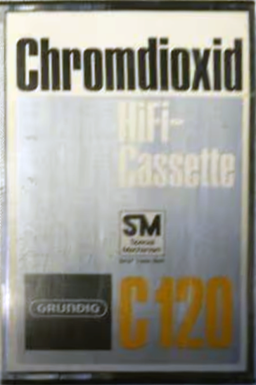 Compact Cassette Grundig HiFi-Cassette 120 Type II Chrome 1974 Europe