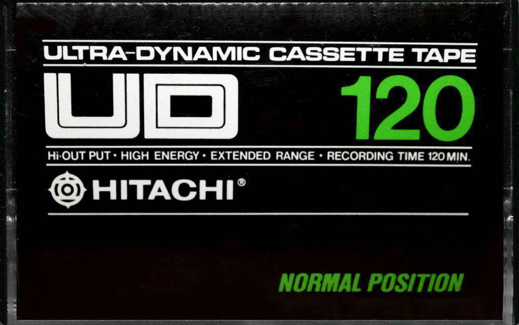 Compact Cassette Hitachi UD 120 Type I Normal 1976 Japan