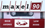 Compact Cassette Maxel 90 Type I Normal Germany