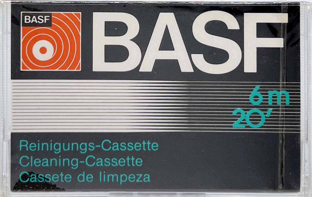Compact Cassette BASF Cleaning Cassette 1983 Europe