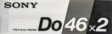 2 pack Sony Do 46 "2DO46" Type II Chrome 1985 Japan