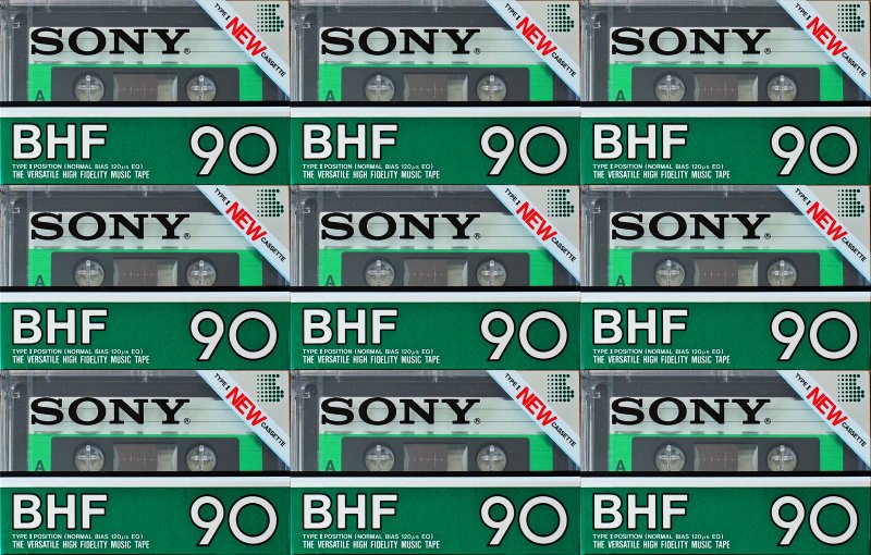 Compact Cassette: Sony  - BHF 90