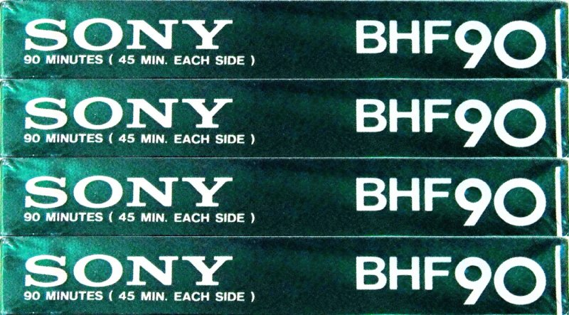 Compact Cassette: Sony  - BHF 90