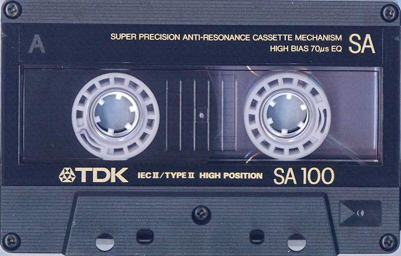 Compact Cassette: TDK  - SA 100