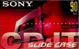 Compact Cassette Sony CD-IT 90 "C-90CDT1B" Type I Normal 1998 North America