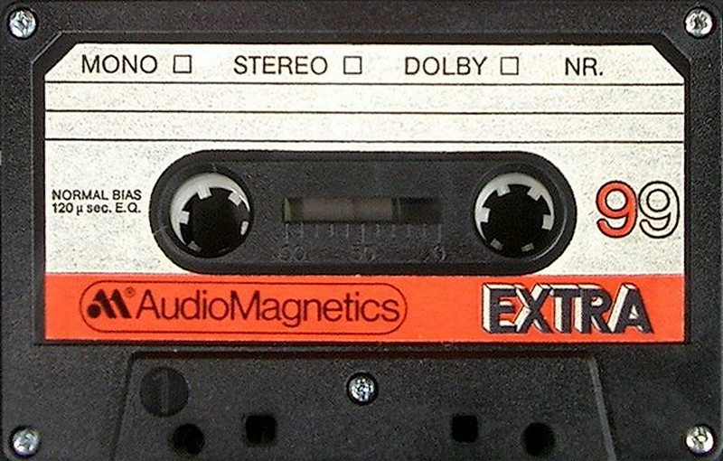 Compact Cassette:  Audio Magnetics - Extra 90+9