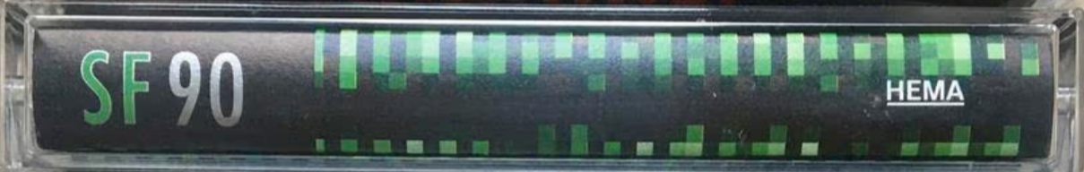 Compact Cassette Hema SF 90 Type I Normal 1995 Netherlands