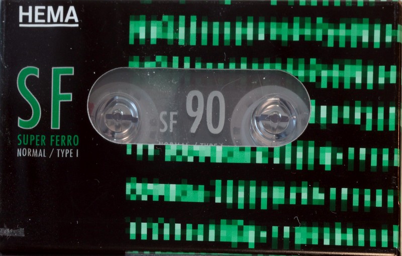 Compact Cassette Hema SF 90 Type I Normal 1995 Netherlands