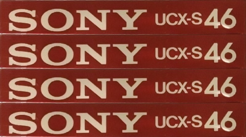 Compact Cassette: Sony  - UCX-S 46