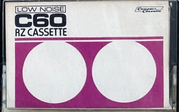 Compact Cassette RZ 60 Type I Normal Unknown Country