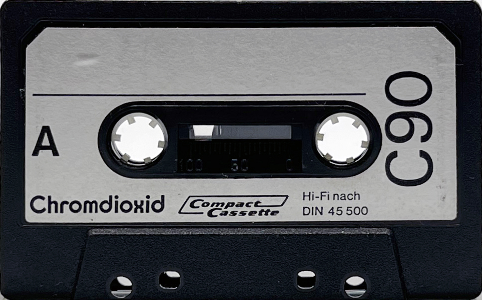 Compact Cassette Europa 90 Type II Chrome Europe